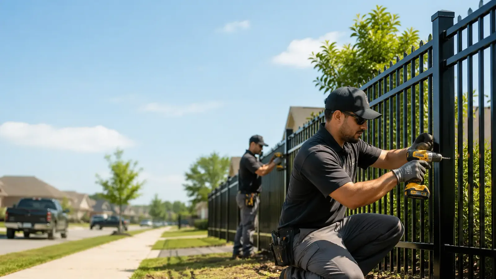 Metal Fence Installation in Silverado, CA
